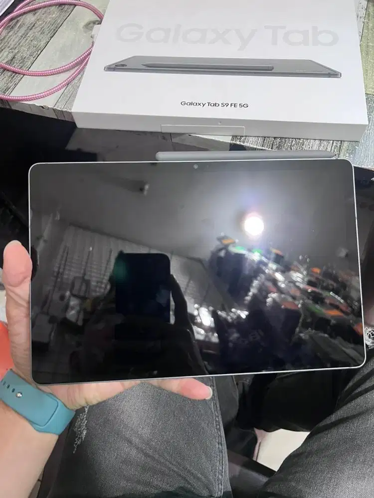 Samsung tab s9 fe 6/128 5G super istimewah plastik masih nempel fullst
