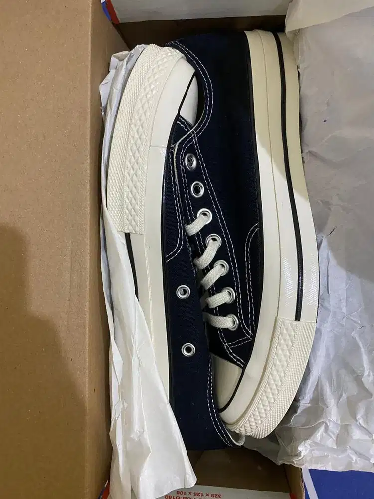 Converse Chuck 70 OX Unisex Sneakers – Black | Size 42 | Original