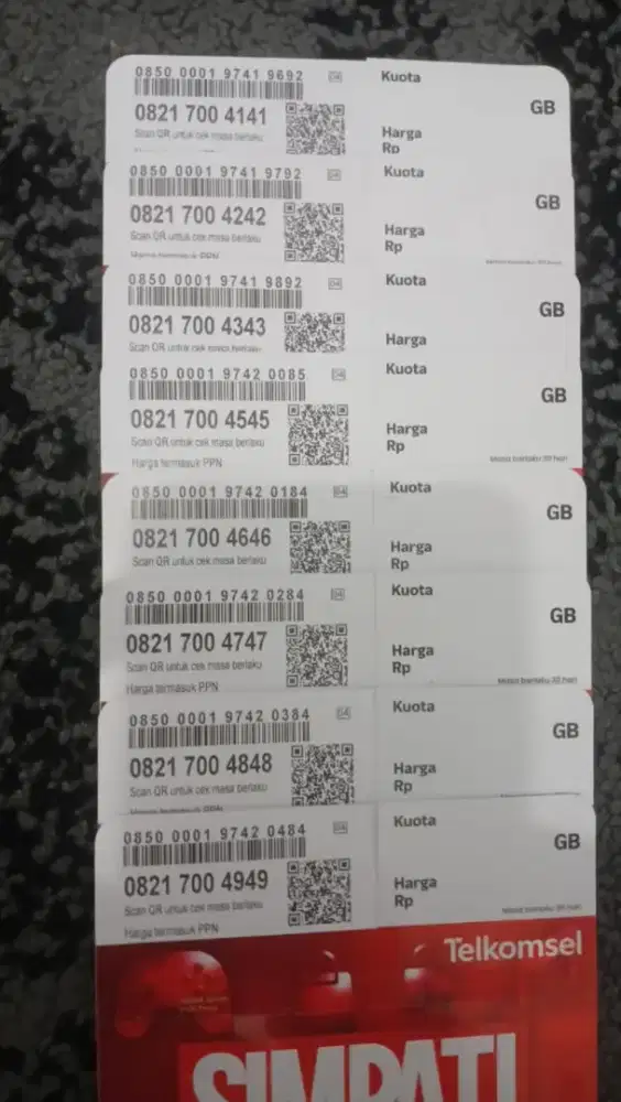 Simpati 11 angka nomor cantik