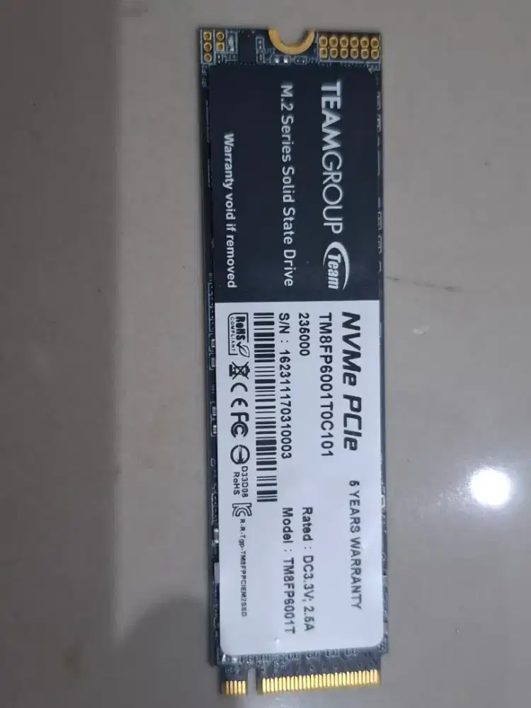 SSD 1TB merk Teamgroup