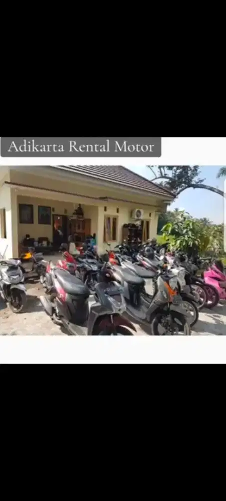 Rental motor jogja