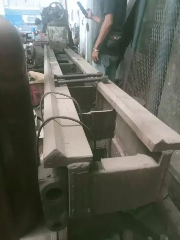 Mezin bubut china 4 m benda kerja