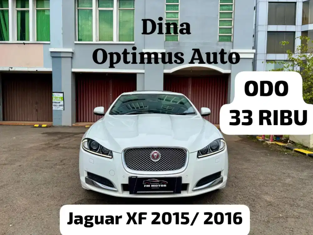 Jaguar XF 2015 / 2016 AT 2.0, Odo 33 Ribu, Pajak Panjang