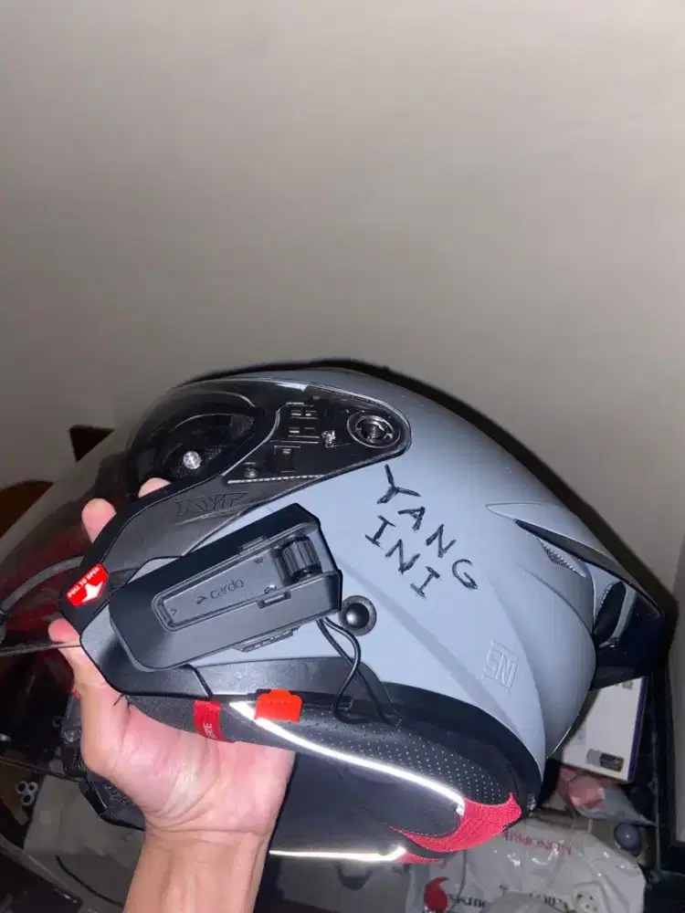 CARDO PACKTALK PLUS HELM KYT LIKE NEW