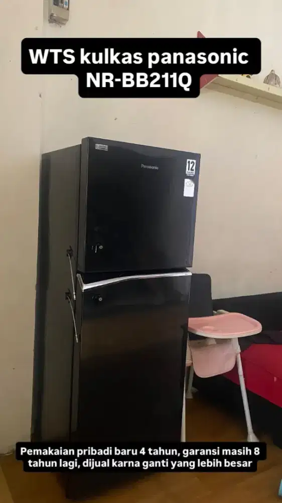 Kulkas Panasonic 2 pintu