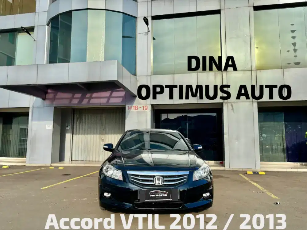 Honda Accord VTI-L 2012 / 2013 AT 2.4, Km 77 Ribuan, Pajak Panjang