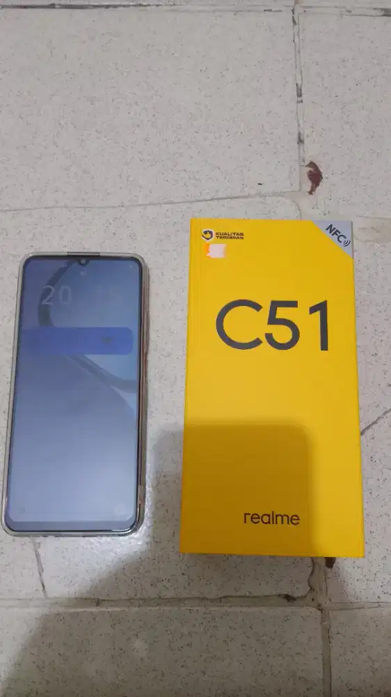 Realme C51 4/64 fullset no minus
