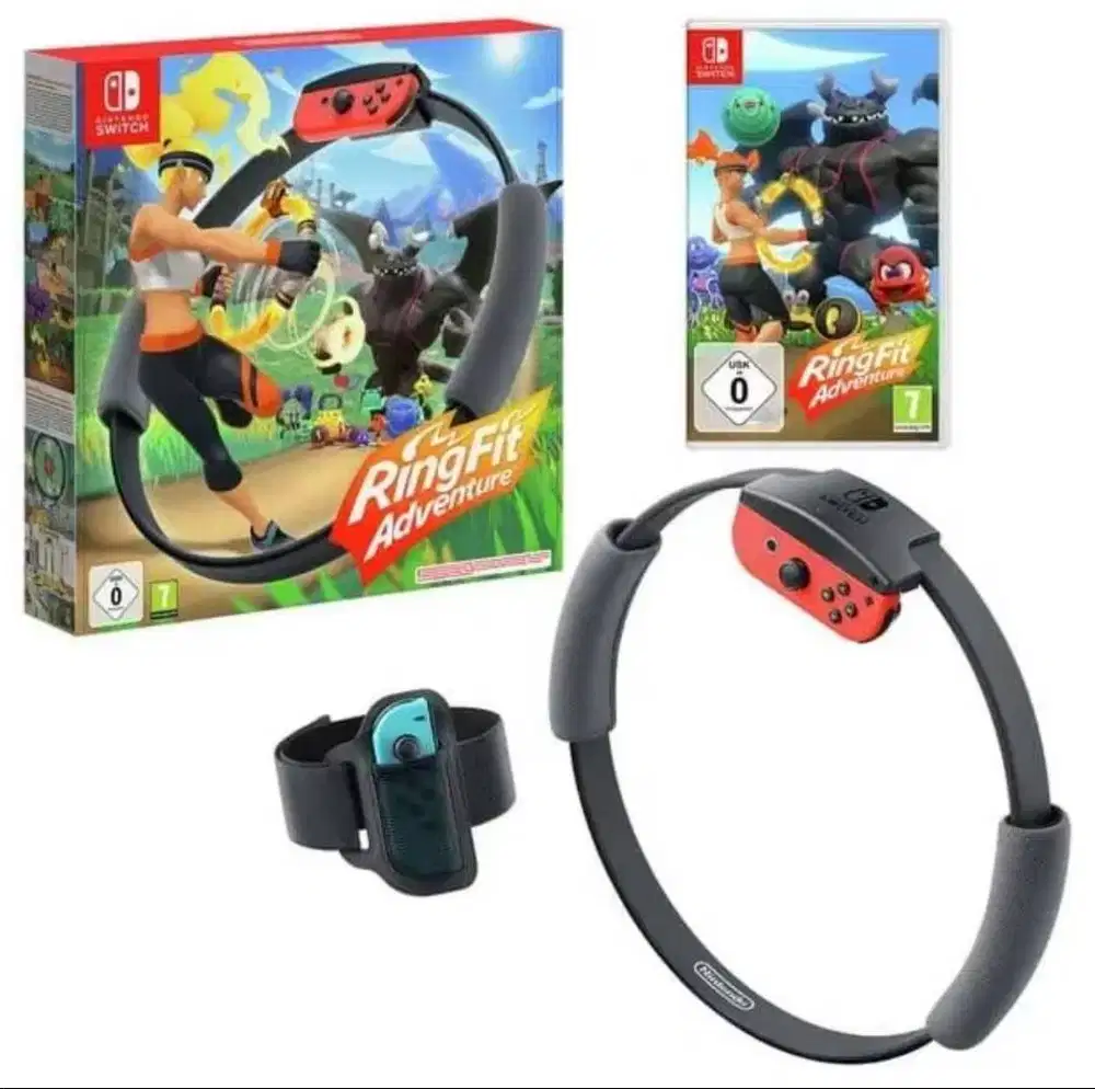 NINTENDO SWITCH RING FIT ADVENTURE / RINGFIT ADVENTURE ENGLISH - USA M