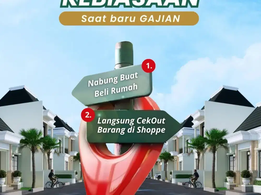 Rumah 2 Lantai Elegan Sleman Dekat Tugu