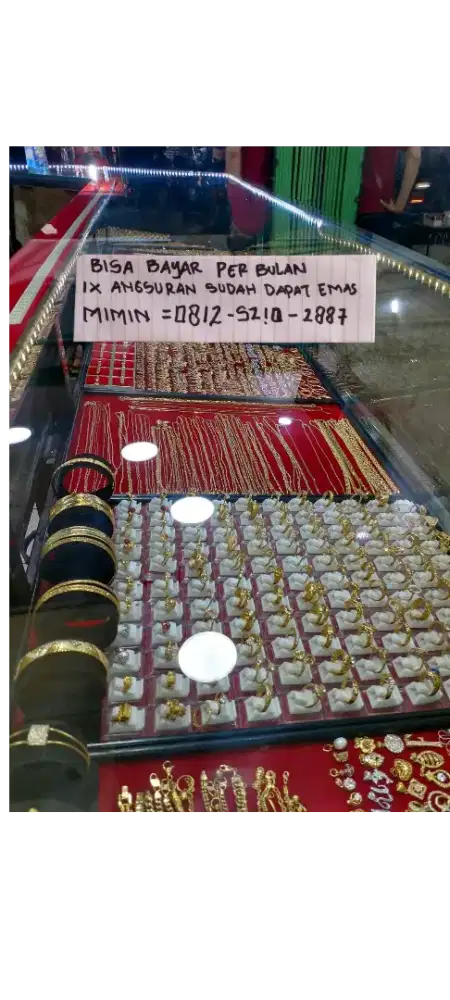 Cash dan kredt emas asli