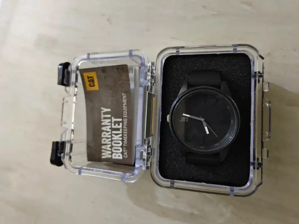 ​CAT Watch Caterpillar Original - Jam Tangan Pria Hitam