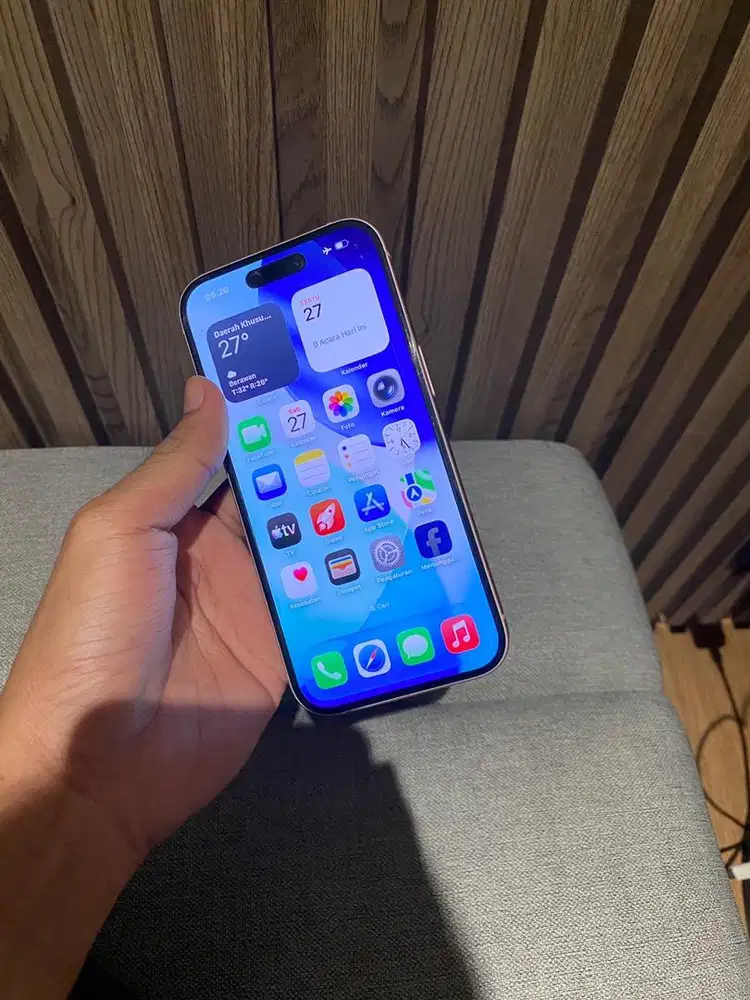 Iphone 15 128gb Ibox Garansi On 26/06 Pink Series
