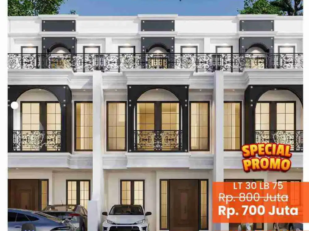 Rumah Cluster Kebagusan Mulai 700 Jutaan