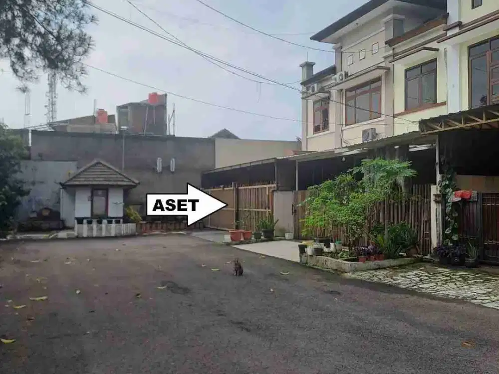 dijual aset bank komplek mekar wangi bandung besar dan murah