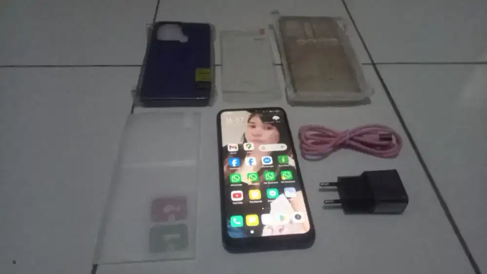 Redmi 9c ( 2022 )
Ram 3gb Rom 32gb
Blue Edition