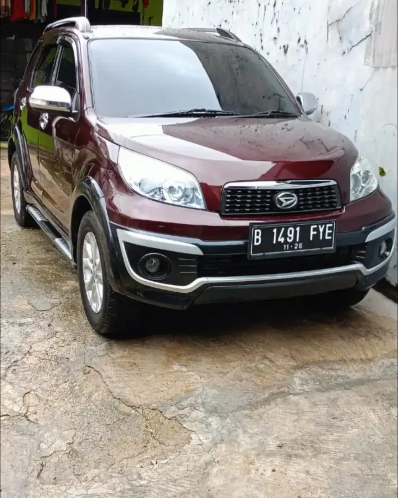 Terios TX Manual 2013 Akhir 1.5Cc Double Airbag 3 Baris Km 102rb tt