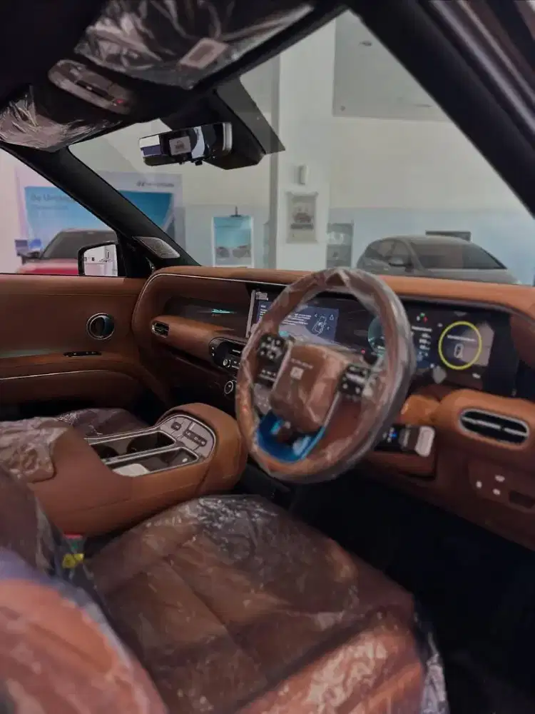 Hyundai Palisade White Brown