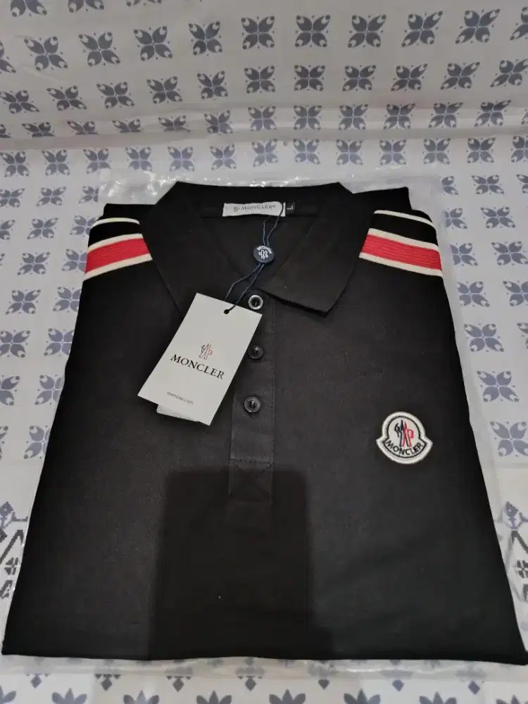 Kaos Kerah Montclair Black Murah