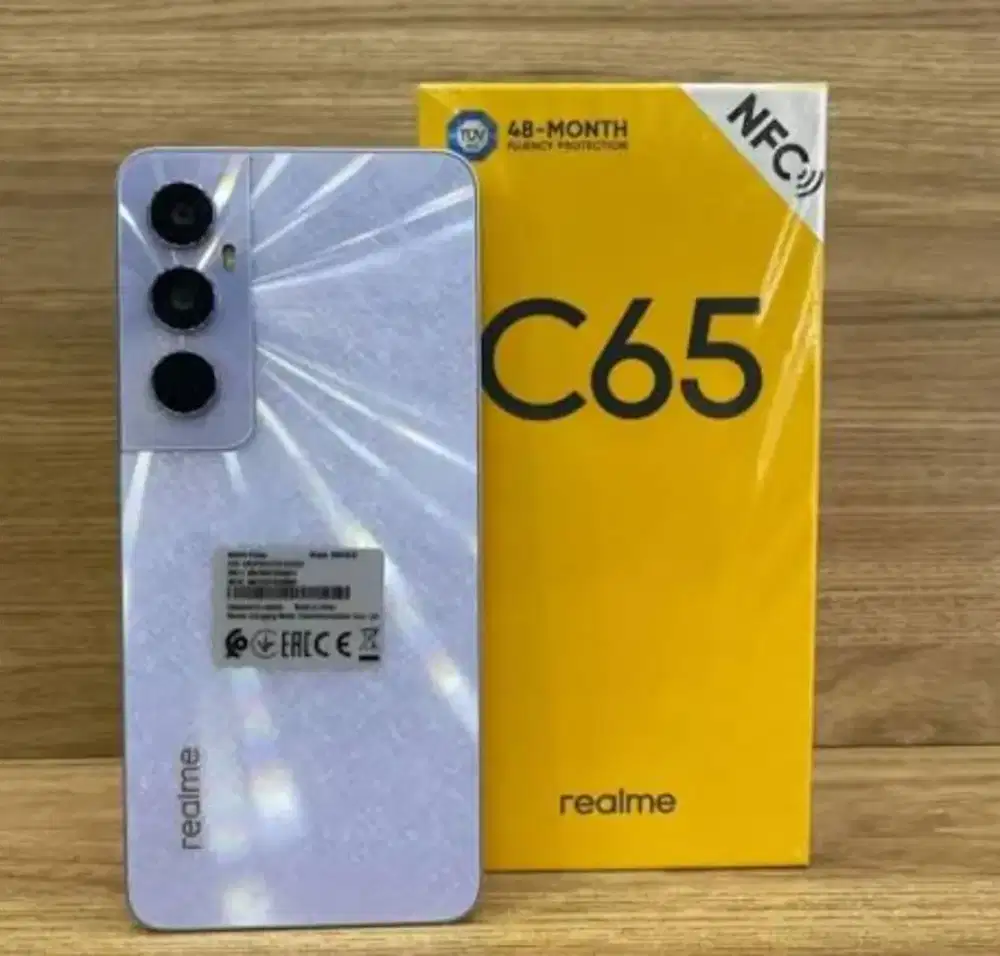 Realme C65 8/128 NFC + bonus tas bagpack dell games