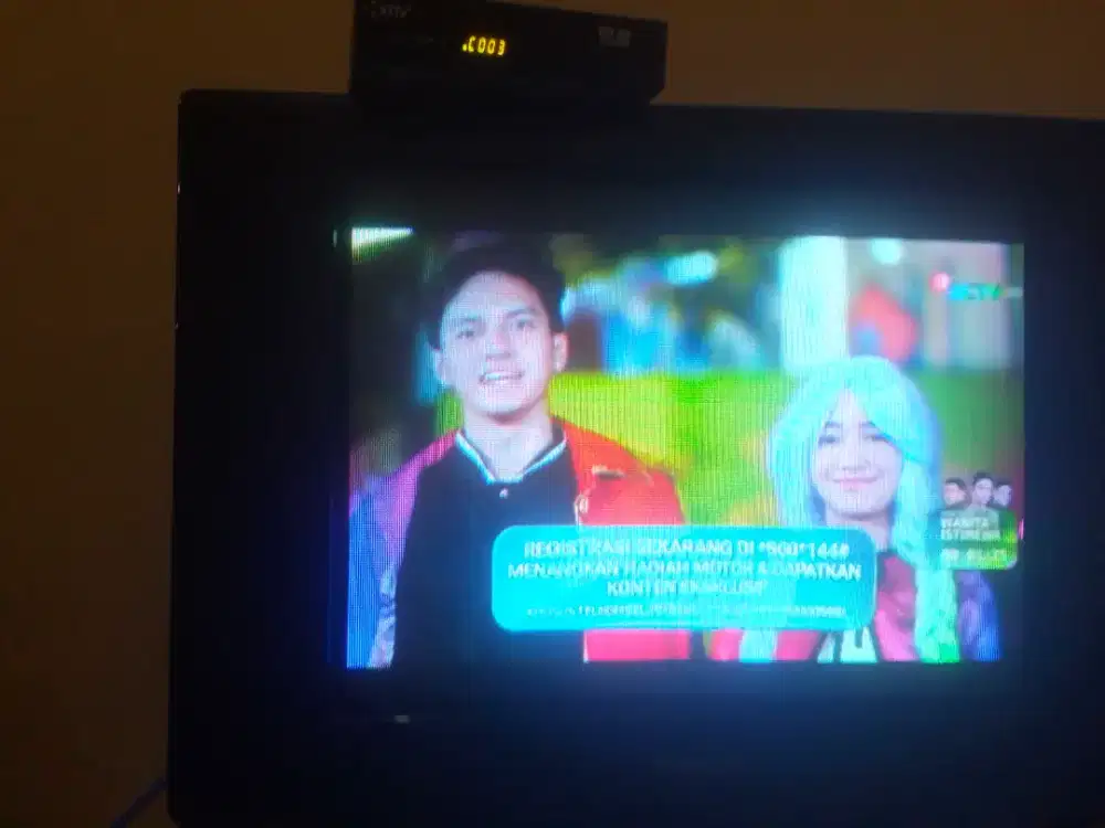 Tv Samsung 21 in+setbox