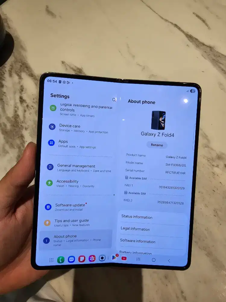 Samsung Z Fold 4 12/256 murah