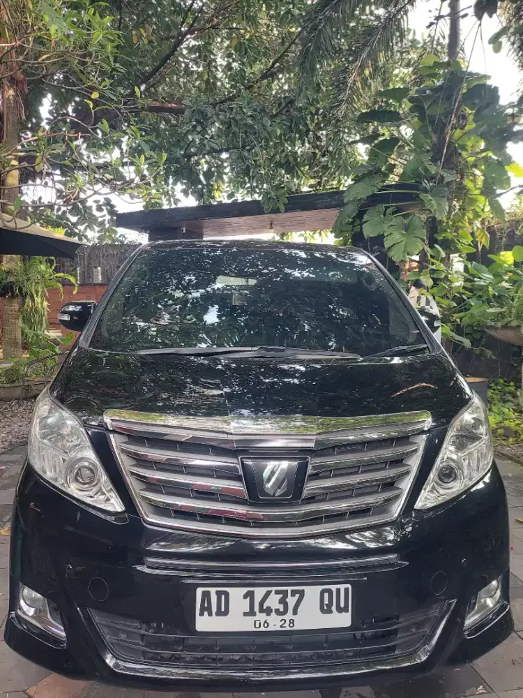 Alphard G  2012 AD tangan pertama istimewa sekali