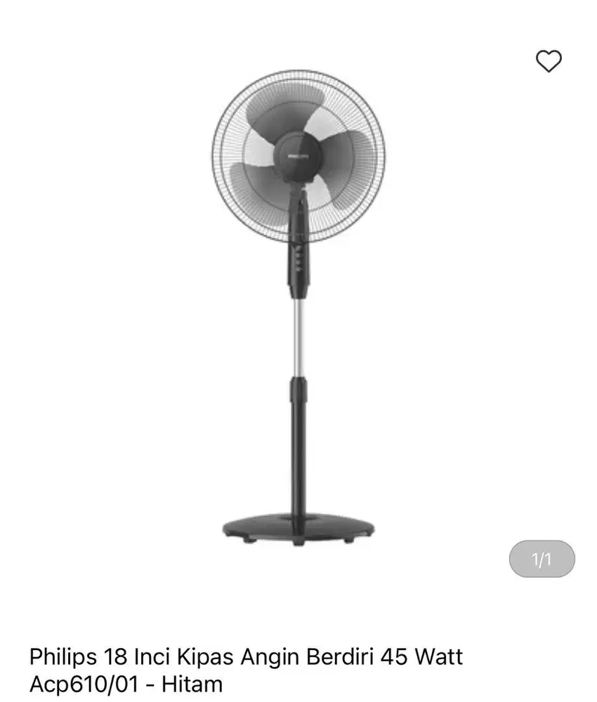Phillips kipas angin berdiri 18inc hanya 45watt