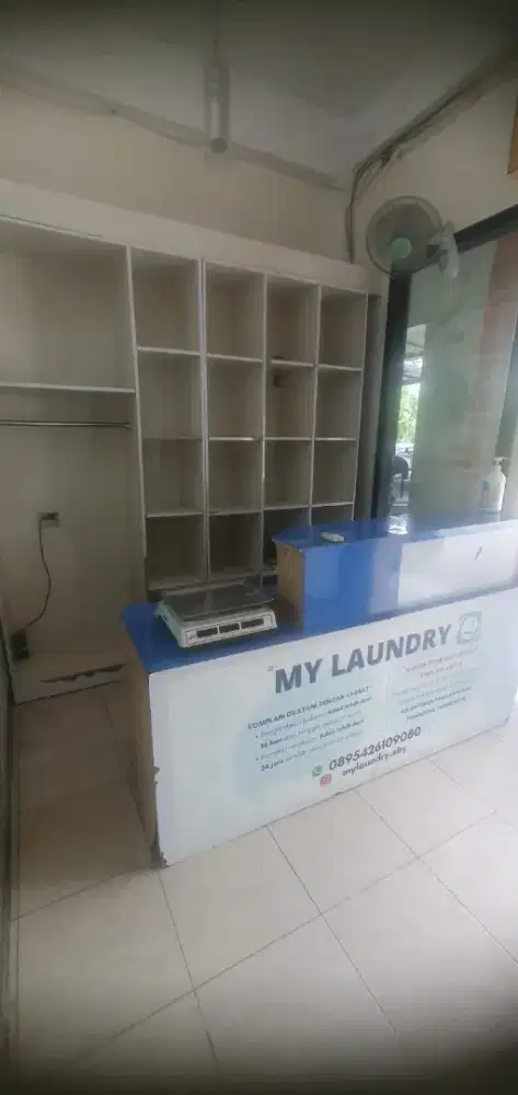 JUAL CEPAT  rak laundry +meja