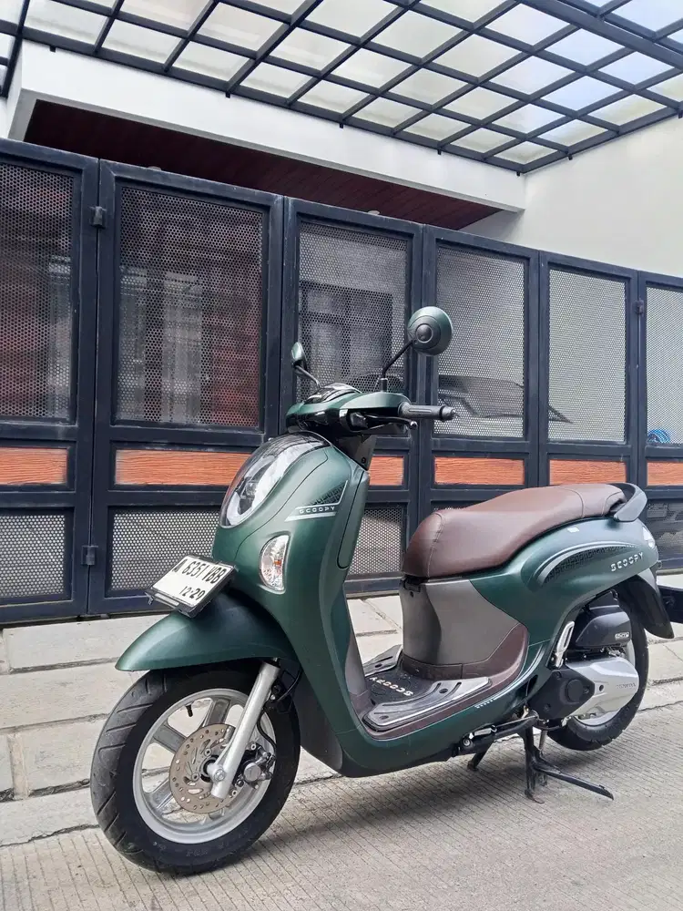 Honda Scoopy smart key 2024 seperti baru