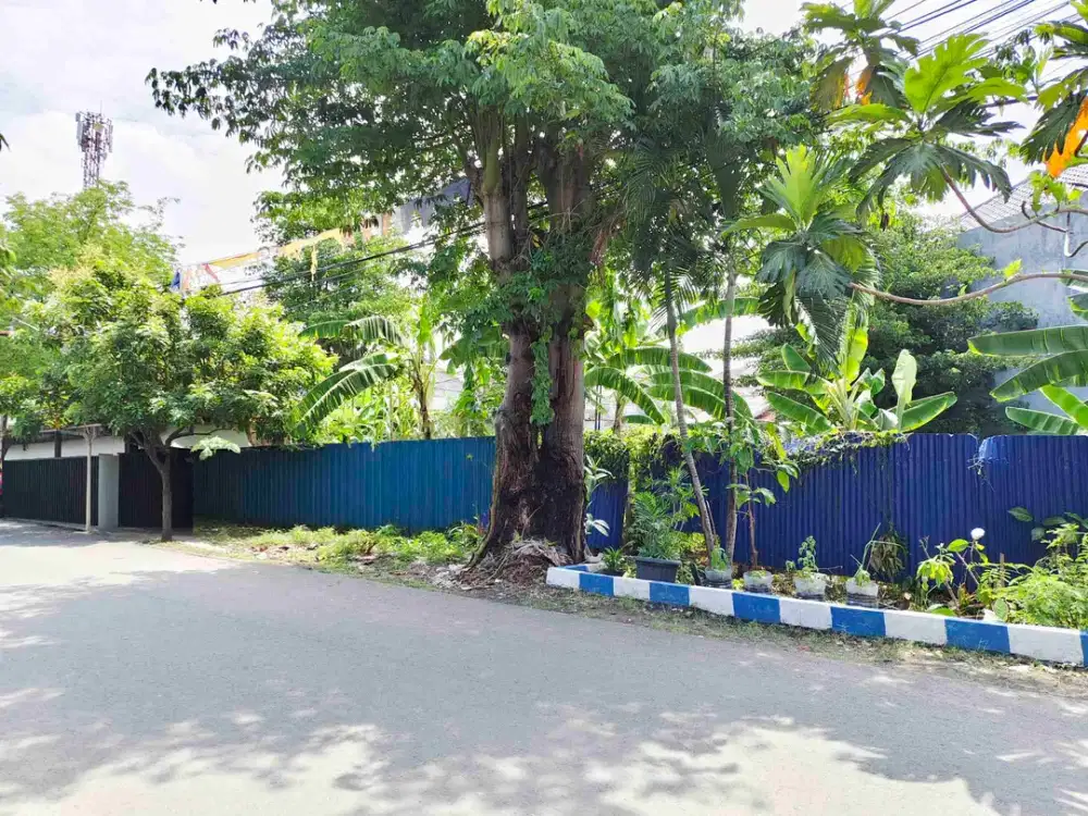 Disewakan Tanah Hook Jalan Utama Perumahan Mojoklangru dekat UNAIR & GALAXY MALL Surabaya