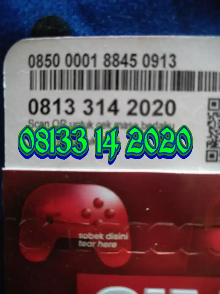 Perdana Telkomsel 11 digit cantik2020 kuota3gb