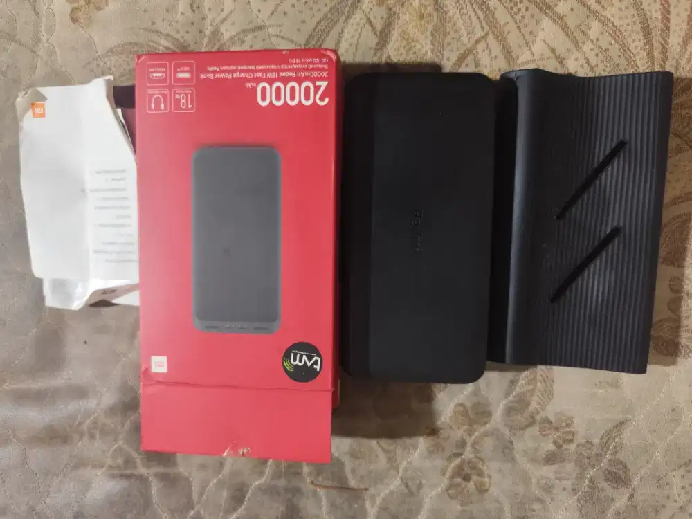 Powerbank xiaomi 20000mah original bekas