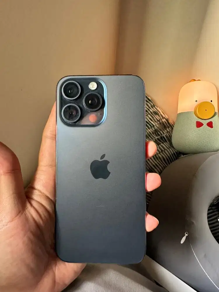 Iphone 15 pro max 256gb titanium blue