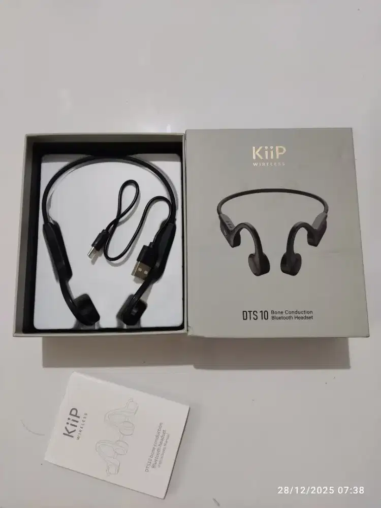 Kiip Wireless DTS 10 Bone Conduction Bluetooth Headset
