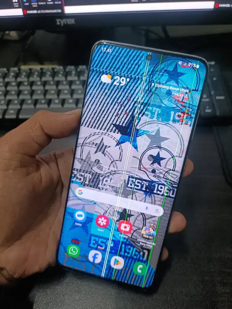 Samsung s20 ultra sein ram 12/128 Hp ajah