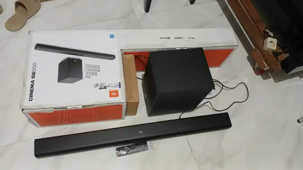 Dijual Baru100% sound system merk JBL , dapat dari Hadiah