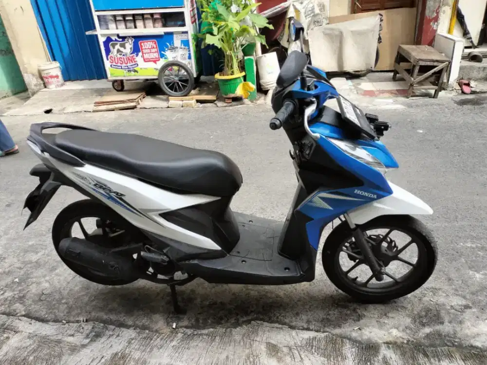 Honda Beat deluxe tahun 2021 Mesin Halus Pajak Panjang
