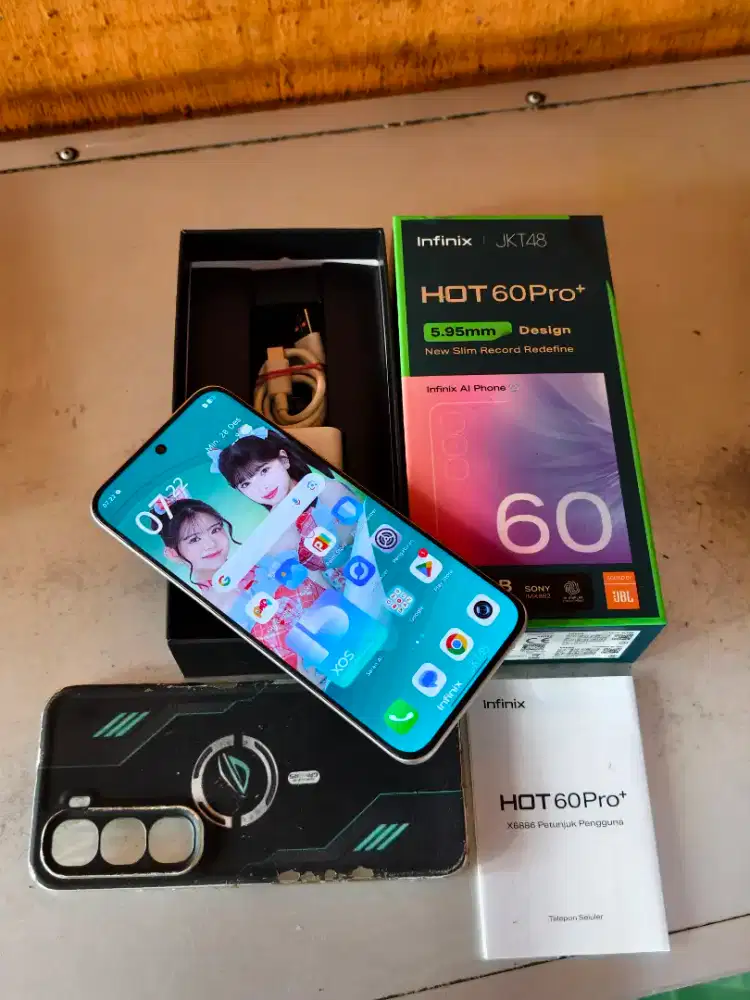 Infinix Hot 60 pro+ Likenew fullset