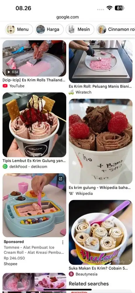 cari cepat spg spb eskrim