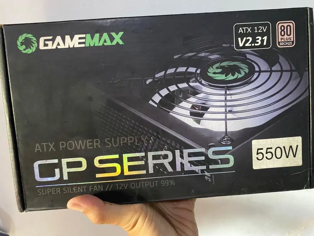 PSU Gamemax 550W 80 Bronze