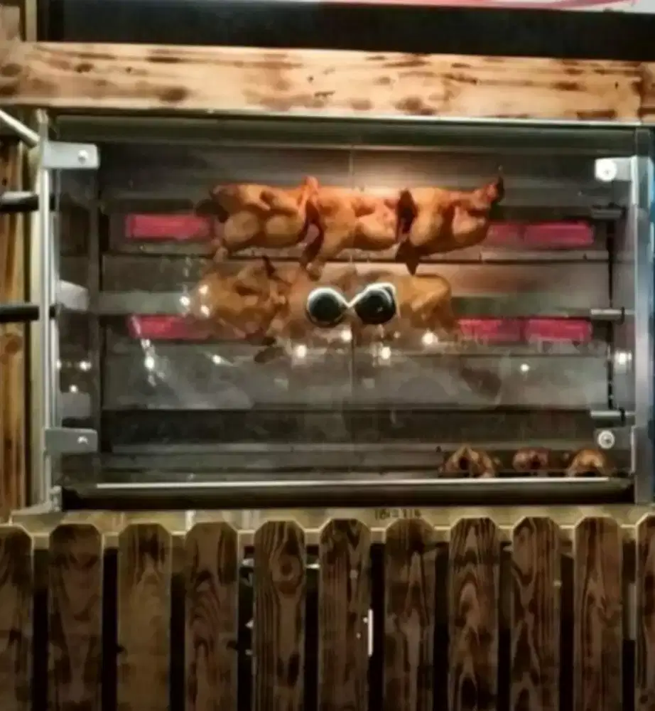 Mesin panggang ayam guling bekas siap pakai