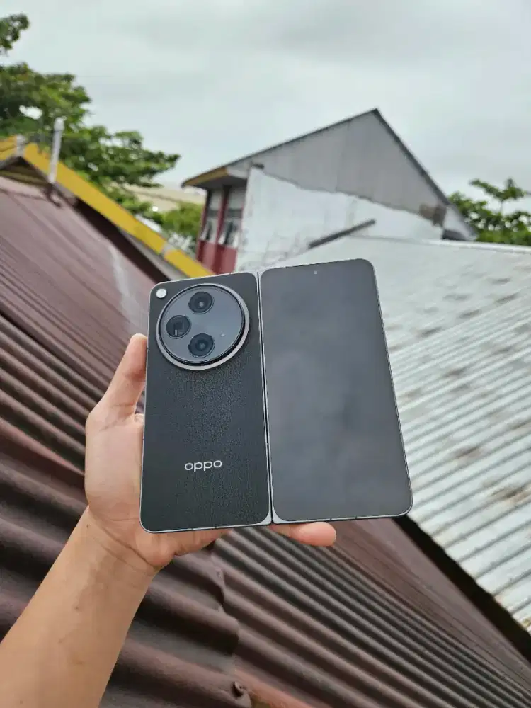 Oppo Find N3 Fold Ram 16/512gb Black (-layar dalam)
