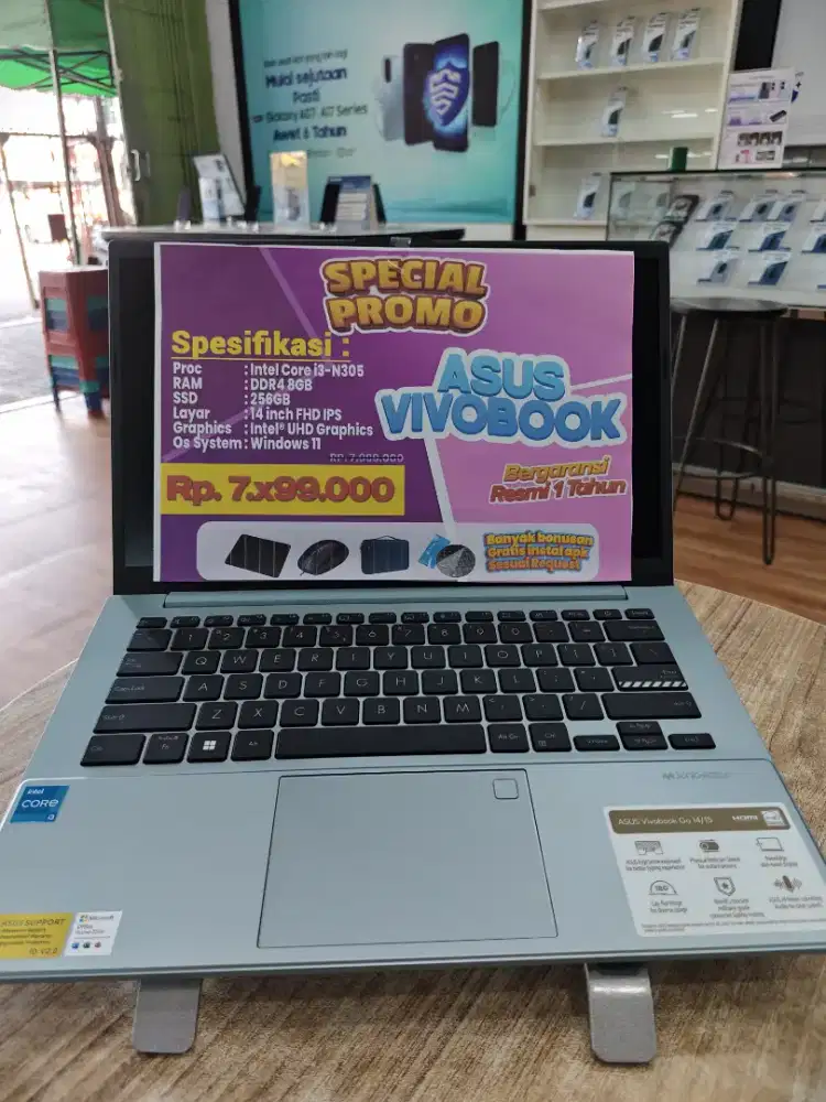 Asus Vivobook Laptop cocok untuk pelajar dan mahasiswa spek tinggi