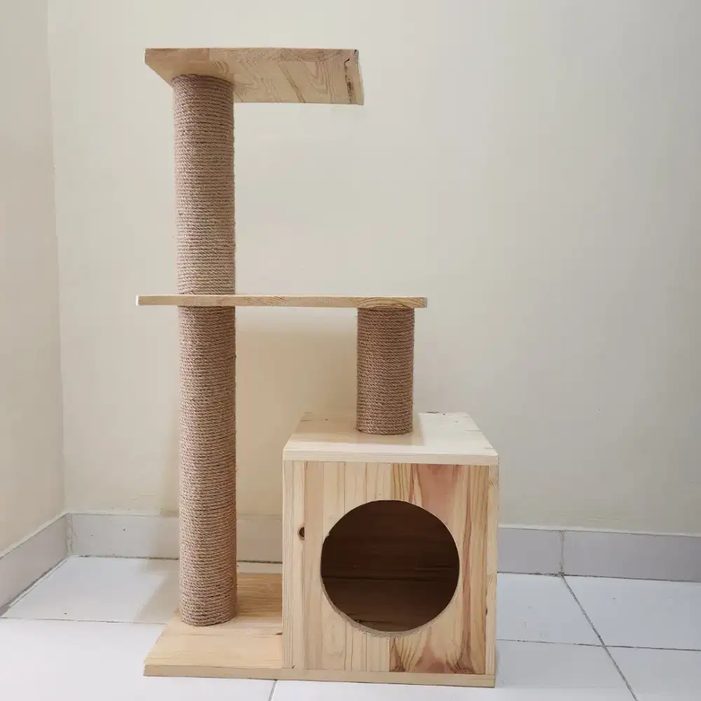 Cat Tree Kucing (Baru)
