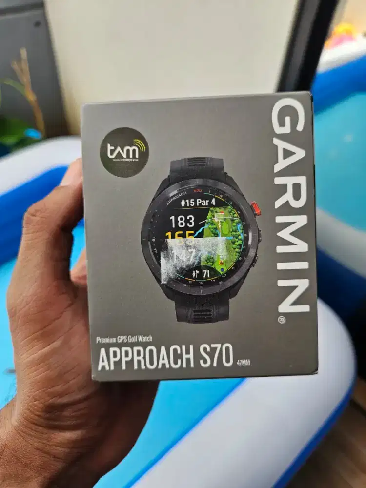 Bisa tt garmin appproach golf s70 47mm baru garansi tam