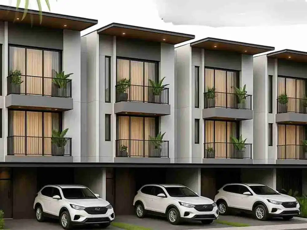 Rumah Cluster 3 lantai Baru di Pondok Kelapa Jakarta Timur Super Strategis