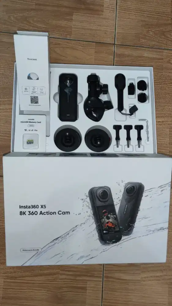 Dijual Insta360 Insta 360 X5 Motorcycle Bundle - Kamera Action Cam