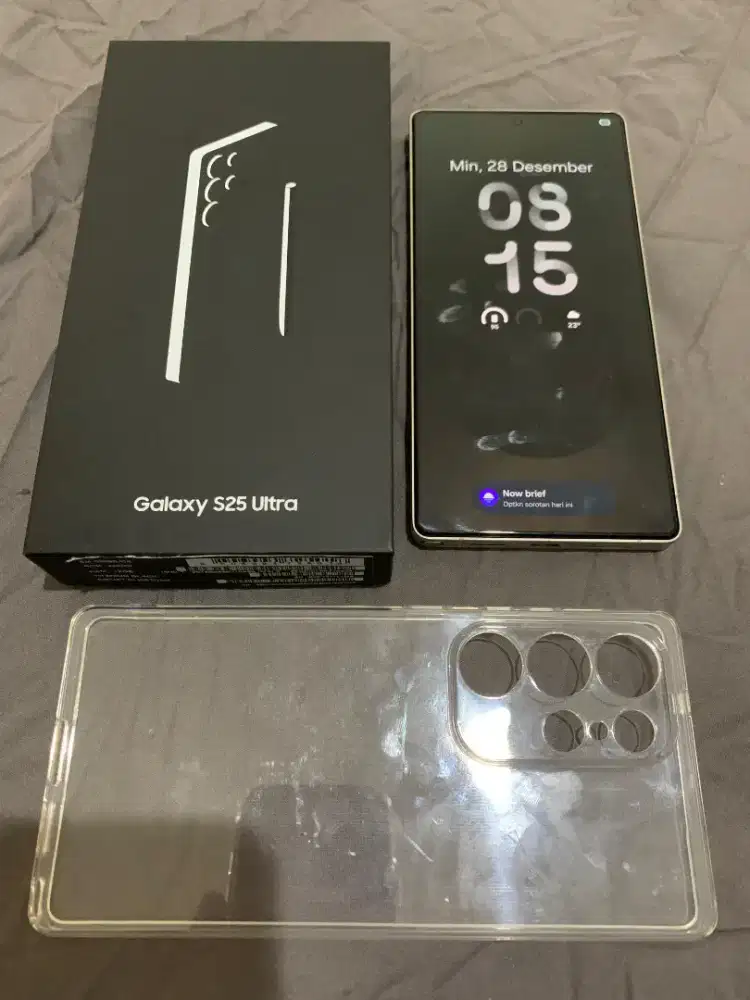 Samsung s25 ultra titanium black 12/256gb dualsim 5G+ fullset BEACUKAI