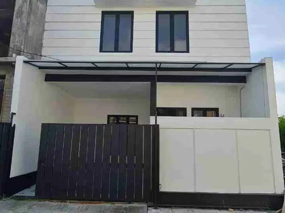 Dijual Atau Disewakan Rumah Modern Minimalis Sudah Renovasi di Segitiga Permata Residen Pedungan