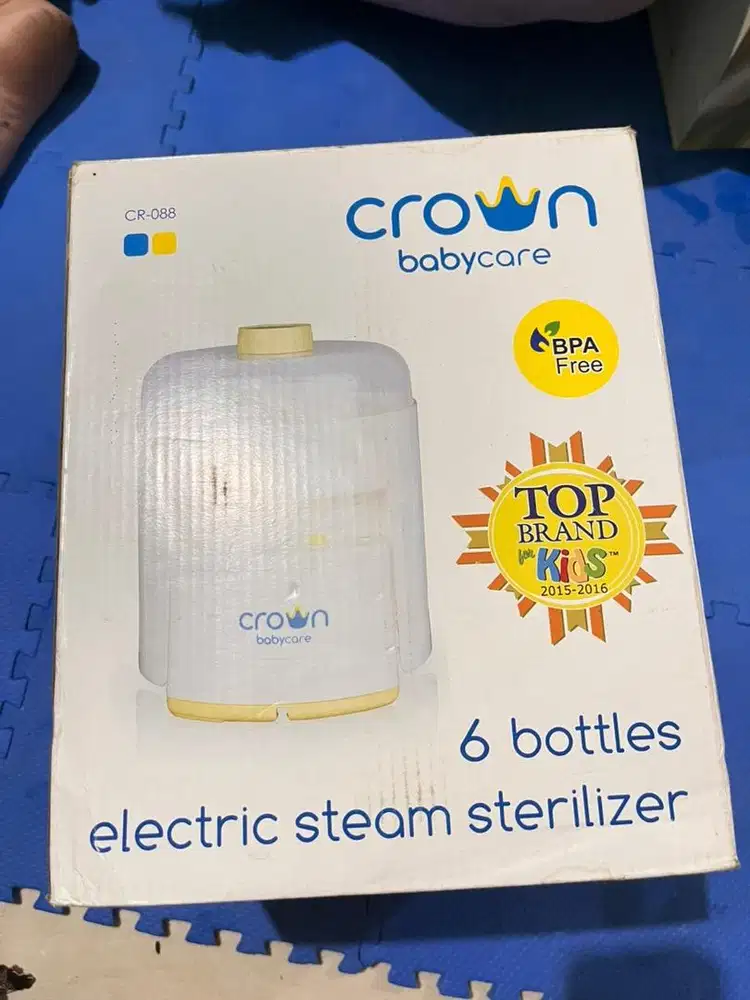 Crown Electric Steam Sterilizer / Steril Botol Bayi Elektrik
